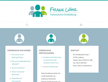 Tablet Screenshot of frankloehr.de